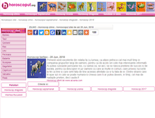Tablet Screenshot of horoscopul.org